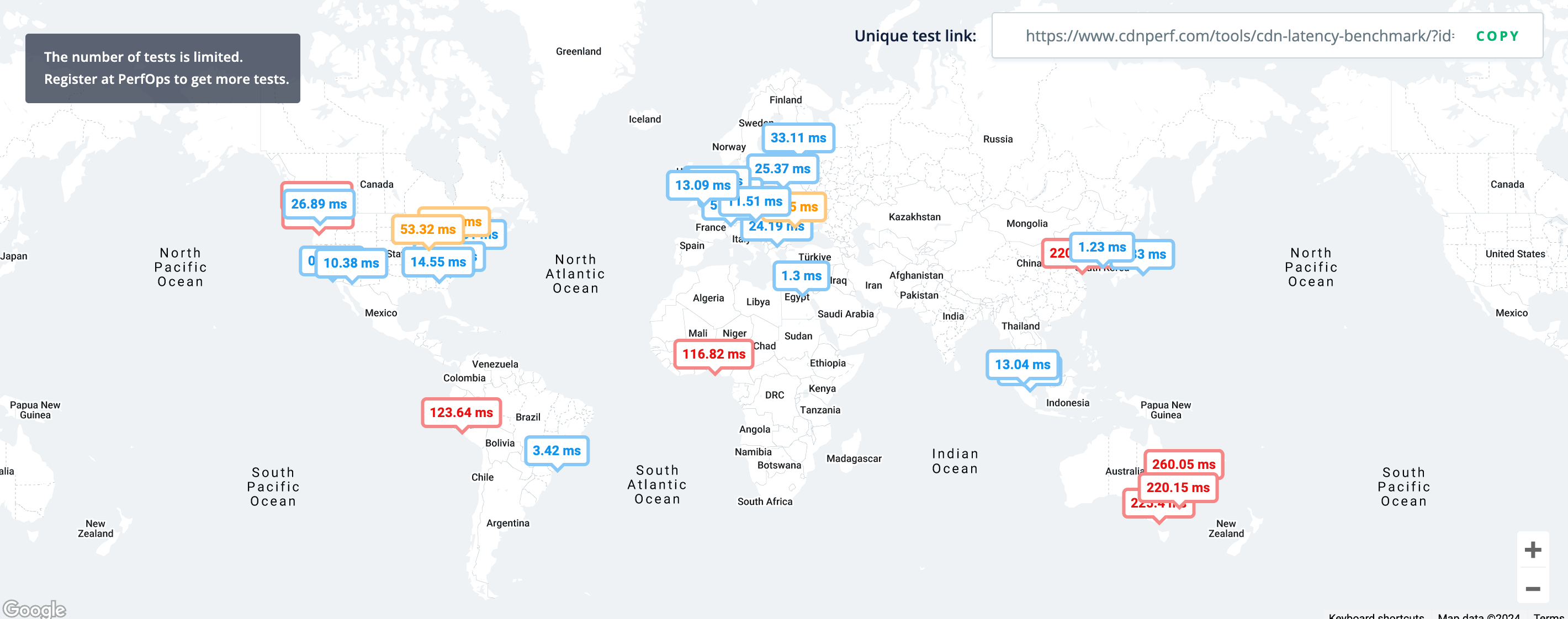 edgeone pages global latency measurement