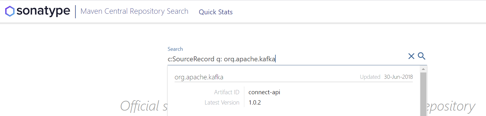 c:SourceRecord g: org.apache.kafka