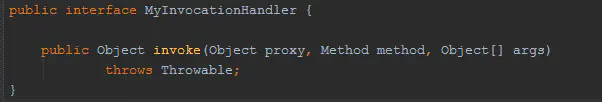 MyInvocationHandler