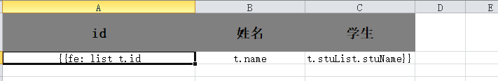 修改之后的模板