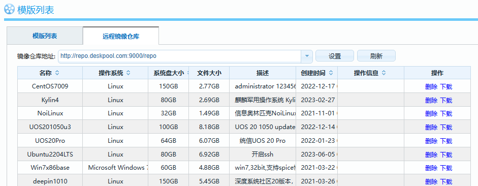 朵拉云 模板仓库