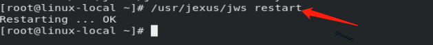 重启jexus