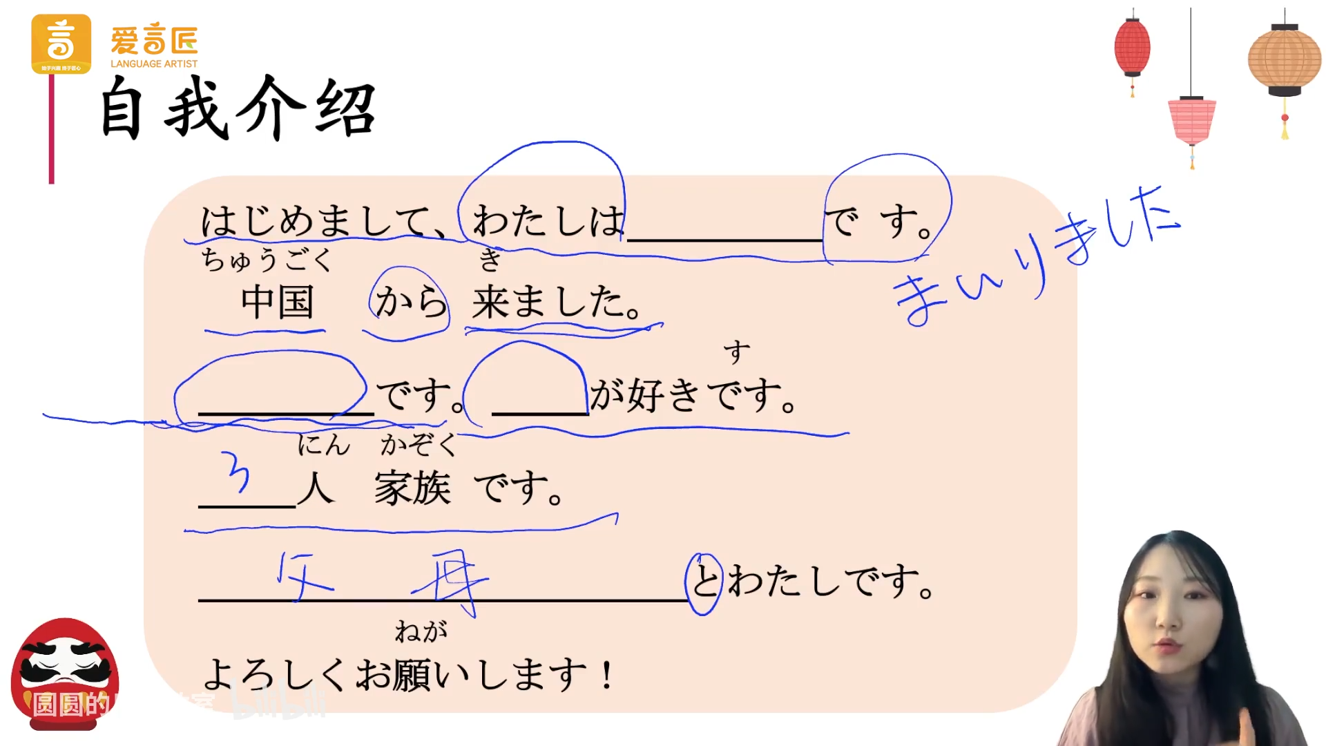 完整版自我介绍