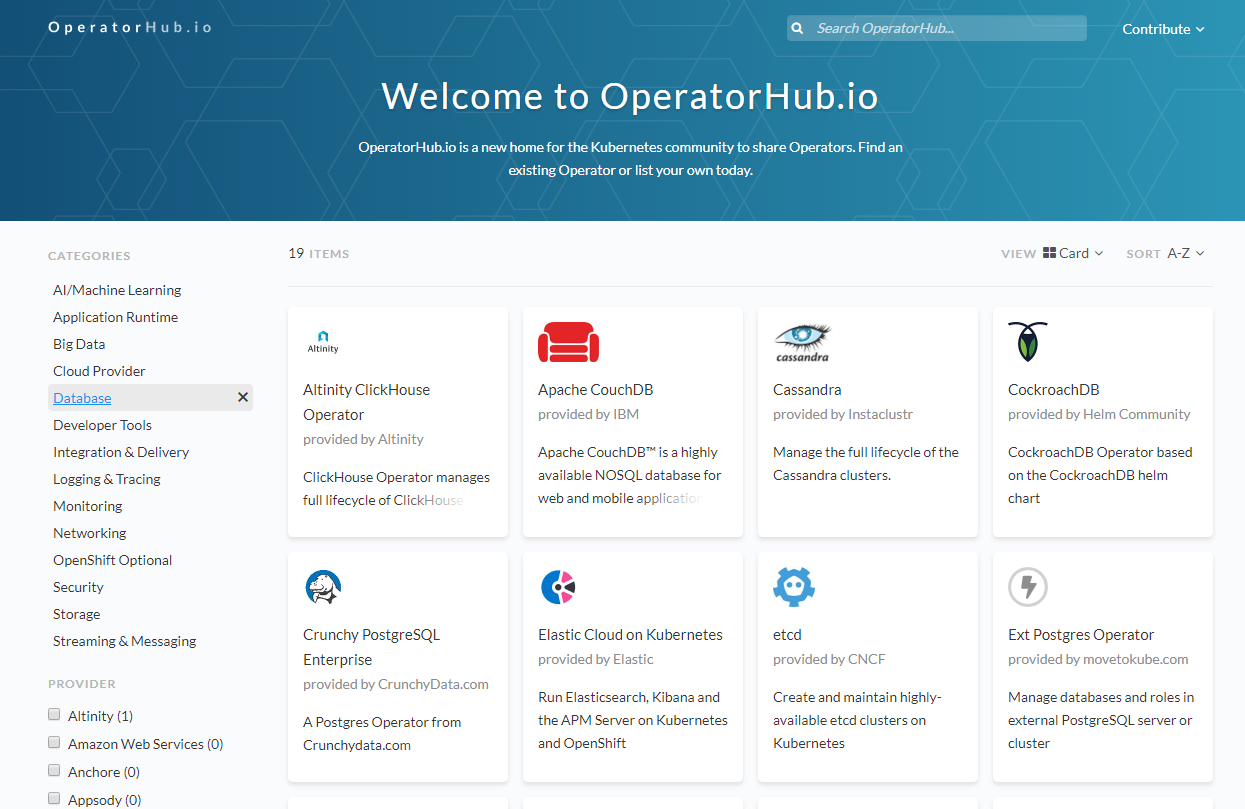 OperatorHub