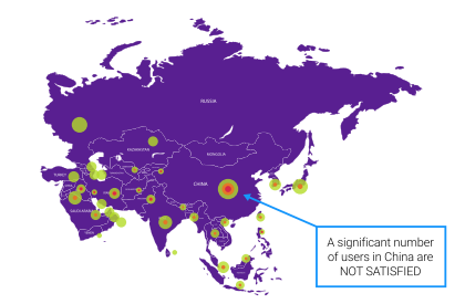 告警世界地图