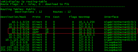 OSPF单区域实验_OSPF_02