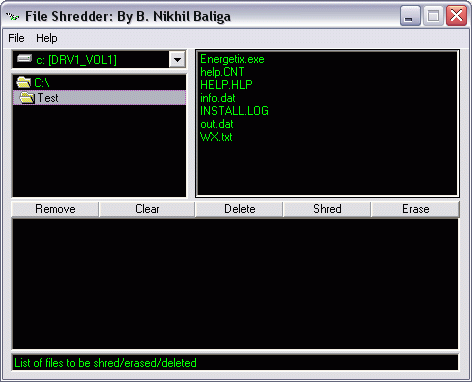 身材苗条的免费文件粉碎机Shredder（9KB）_matrix