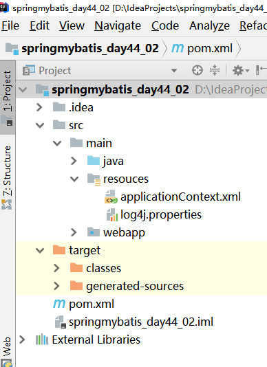 1、spingIOC+IDEA+Maven_java_13