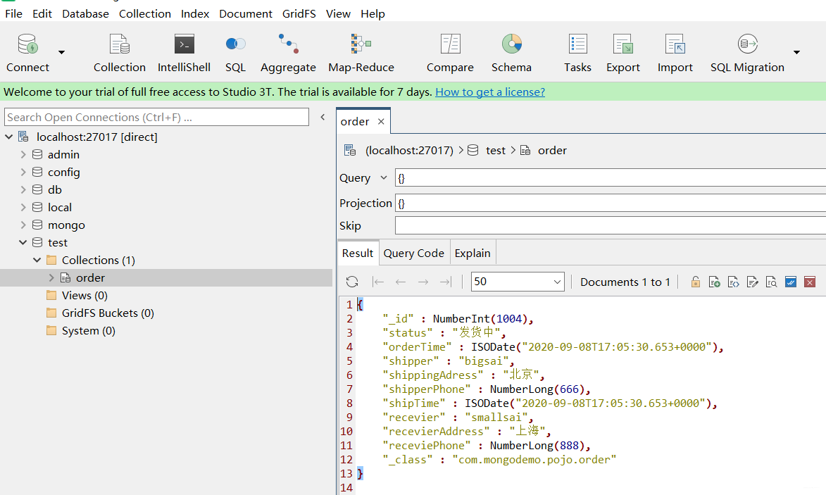 SpringBoot+MongoDB实现一个物流订单系统_spring boot_22