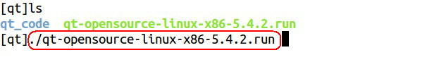 Qt 5.4.2 Linux环境搭建_安装包_04