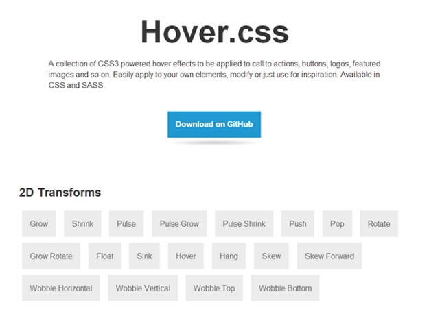 Web 开发中 20 个很有用的 CSS 库_javascript_04