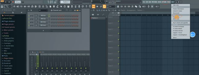 fl studio 20/21怎么设置中文 _FL Studio21_09