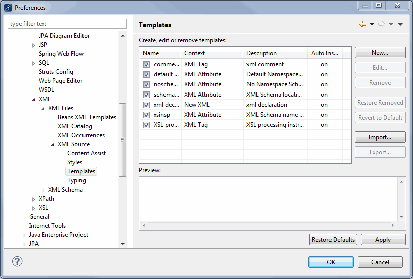 【Web开发指南】MyEclipse XML编辑器的高级功能简介_XML_10