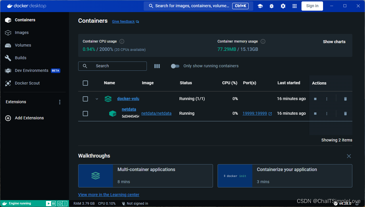 netdata-compose