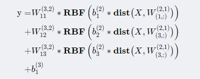 RBF神经网络数学表达式