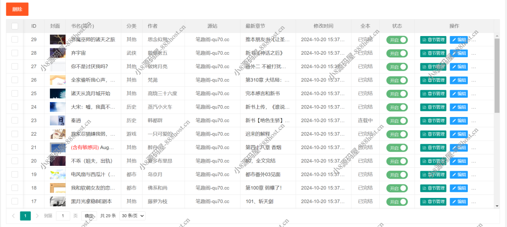 图片[14]-新书图阁小说源码(附带最新4个可用采集规则)-小8源码屋