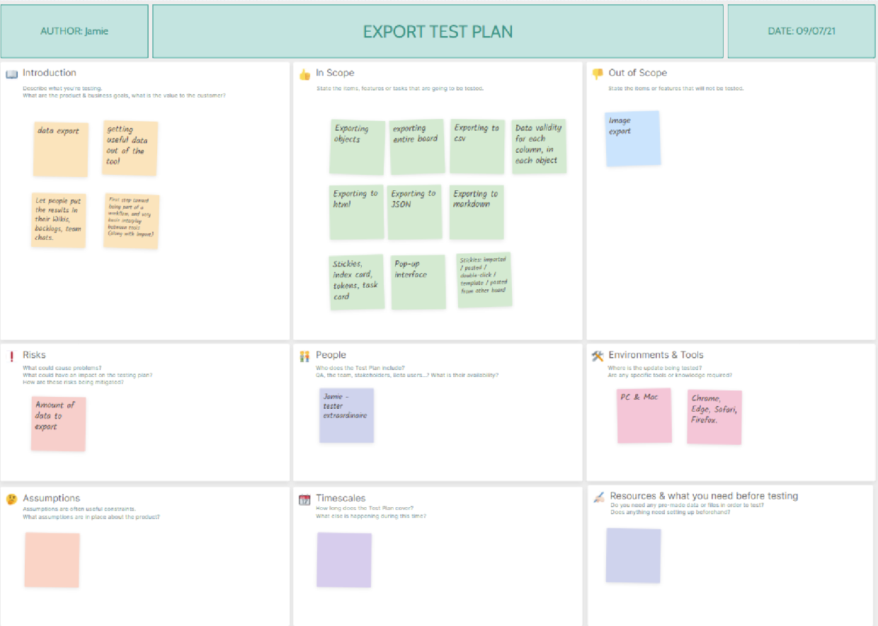 one page plan - 1