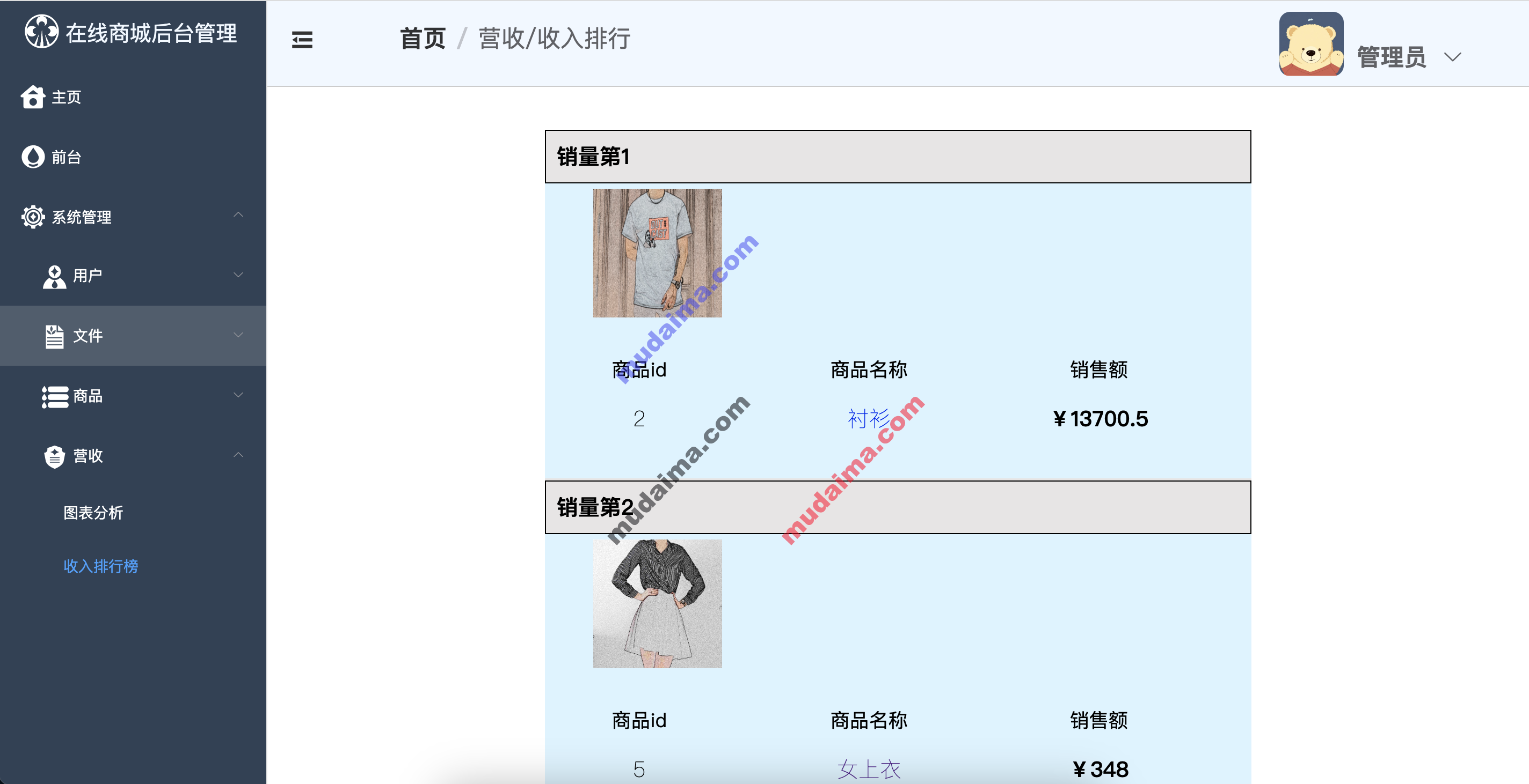 【S082】Springboot+Vue电子商城购物系统 购物 商务 前后端分离 含文档